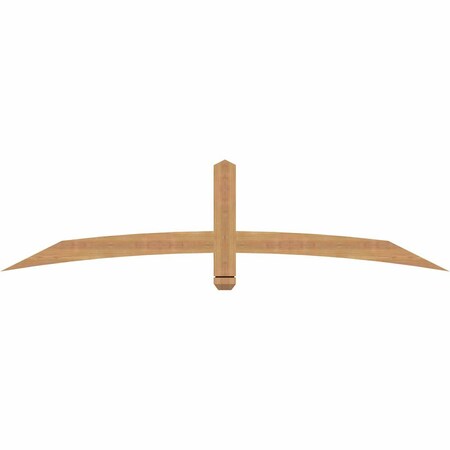 Ekena Millwork Bellingham Timber Gable Bracket, Western Red Cedar, 72"W x 18"H x 1 1/2"D x 3 1/2"F, 6/12 Pitch GBW072X18X0204BEL00SWR